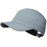 GADIEMKENSD Stretch Army Cap Sport Military Style Sun Hat for Men Women Tripper Cap Summer Cooling Travel Hiking Tactical Cadet Hat Dad Hats Breathable Flat Top Short Bill Corps Hat Mint Green